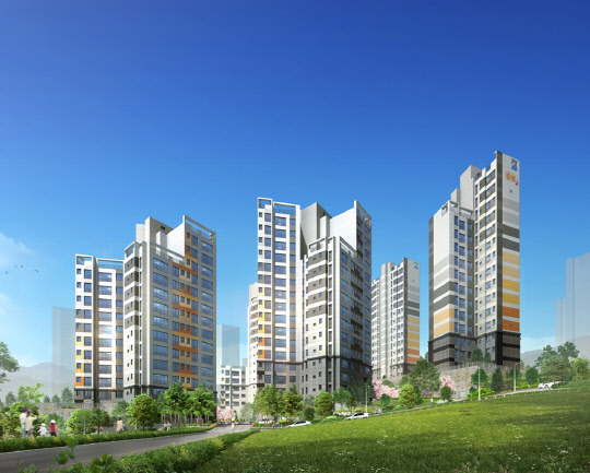 용마산역 쌍용예가 더 클라우드 투시도<쌍용건설 제공>